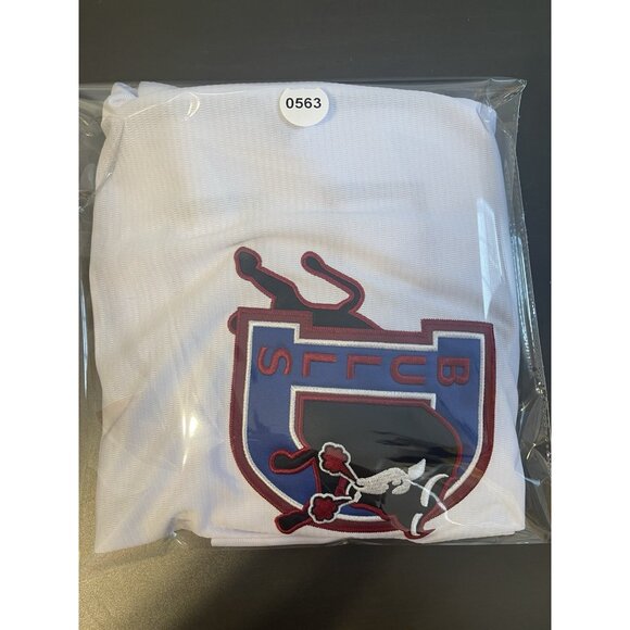 Durham Bulls Team White Jersey Crash Davis #8 3XL - Picture 7 of 7